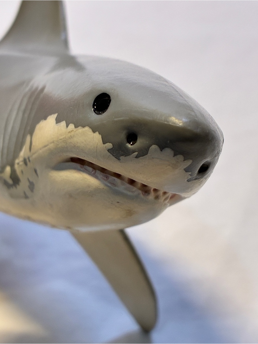 Schleich Retired Great White Shark Imaginary Play Plastic Toy Ocean Figurine